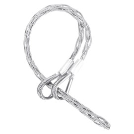 QUARKZMAN 25-37 mm OD Cable Pull Socks Grip 0.73 m Double Sided Wire Drawing Net Puller Sock Grip Galvanised Steel Wire Drawing Tools