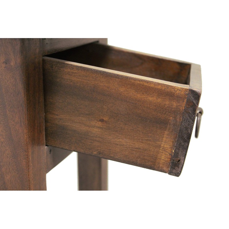 Sunset Trading Cottage Narrow Side Table with �Java CC-TAB1792S-OJ