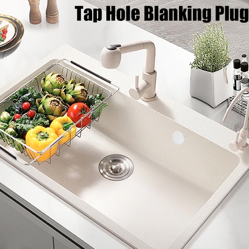 2 PCS Kitchen Sink Hole Covers 2 Inch Kitchen Sink
