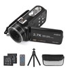 Andoer 2.7K Digital Video Camera Camcorder Recorder DV 48MP 16X