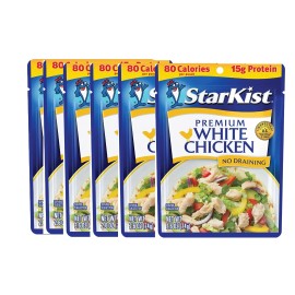 StarKist Premium White Chicken - 2.6 oz Pouch ( Pack of 6 )