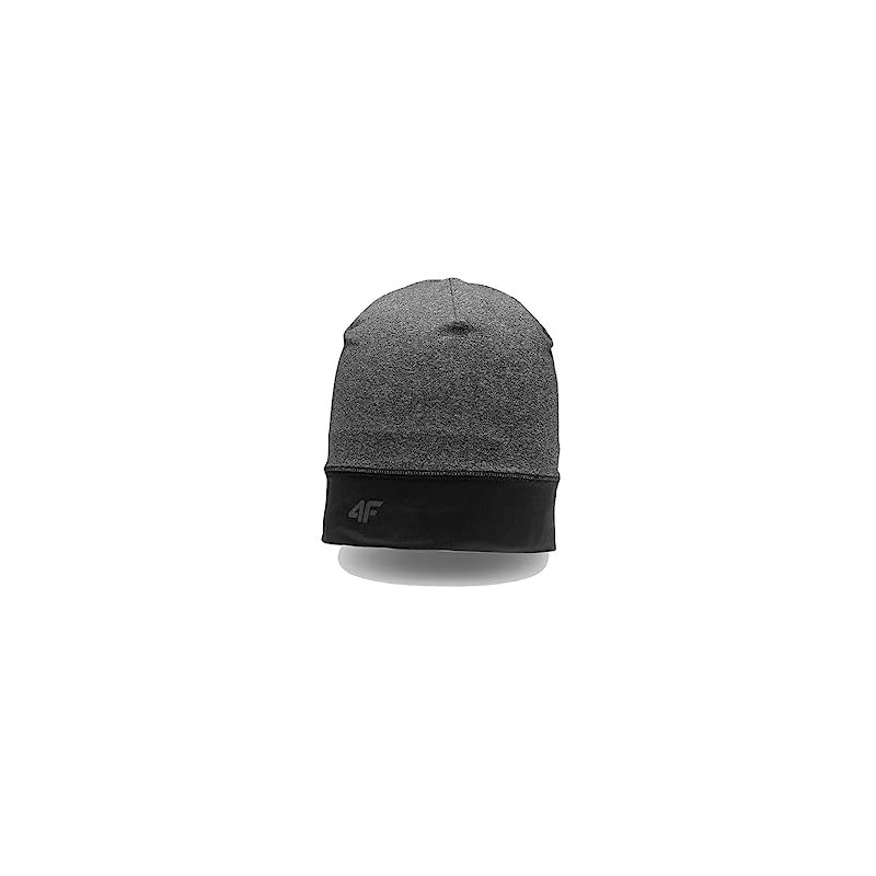 4F Unisex Beret Hat, Deep Black