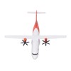 ATR‑72 Airliner Model Colorfast Simulated Exquisite High Strength Alloy Airplane