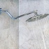 25,4 cm Brazo de Ducha Ajustable - Extensor de Latón