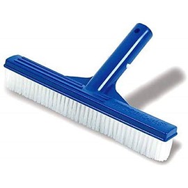 SWIMLINE HYDROTOOLS Pool Brush Head for Inground & Above Ground Pools | EZ Clip Compatible, Wall & Floor Cleaning | 10-Inch Molded Nylon Bristles for Tight Spaces & Vinyl Surfaces