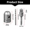 SALI Carbide Hole Saw Drill Bit 50mm with 110mm SDS