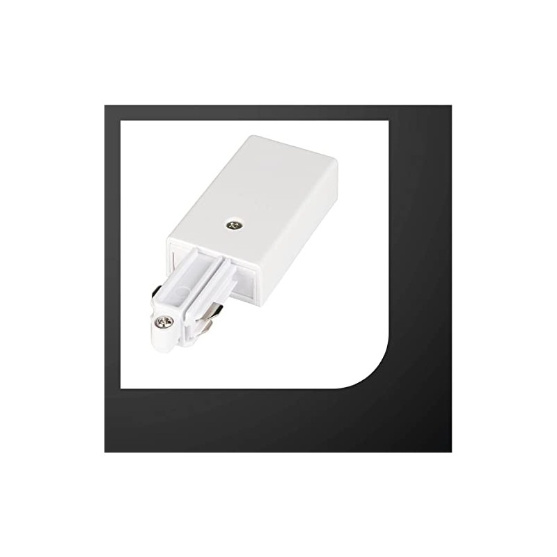 SLV Feeder for Single Phase HV-busbar, Mounted Version White, grounding