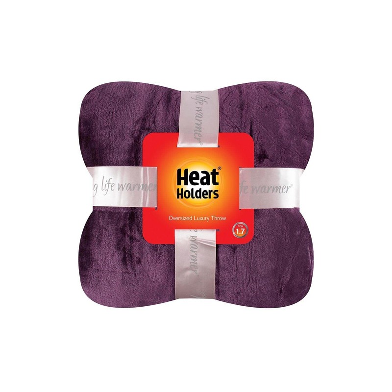 Heat Holders Oversized Throw/Blanket Cranberry