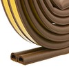 Frost King Brown EPDM Rubber Foam Weather Stripping Tape For