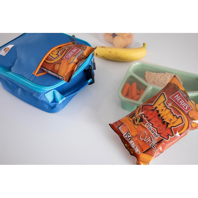 Herr’s Honey Cheese Flavored Curls, Gluten Free Snacks, 1oz Bag