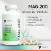 Magnesio Citrato Mag 200 Primetech 100 Cáps Alta Pureza Absorción