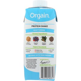 ORGAIN SHAKE SNGLE SMTH CHOC VEG 11OZ