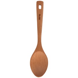 IBILI CUCHARA ESPAÑOLA Madera 22 cm, Stainless Steel, braun, 22 x 7 x 3 cm