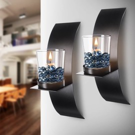 HappyFiller Flat Glass Marbles Grey Blue Gems 1 LB Approx 100 PC Fill 0.3 L Vol.Aquarium Pebble,Fire Drops,Vase Filler Bead Table Scatter,Wedding Centerpiece,Art Crafts,Candle Holder Decor Stone