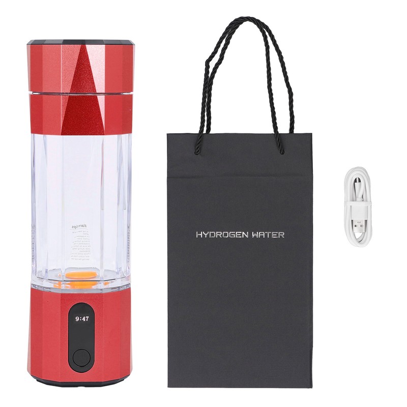 Hydrogen Water Bottle 6000 to 8000 PPB Portable Rechargeable Quick