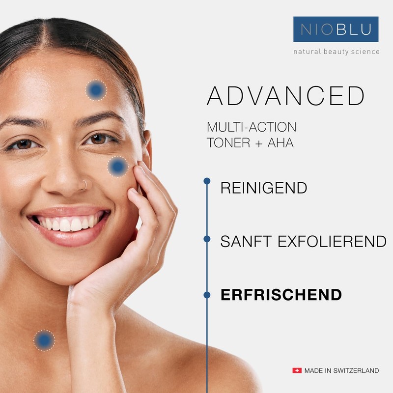 Nioblu Multi Action Toner + AHA 150 ml - Toning,