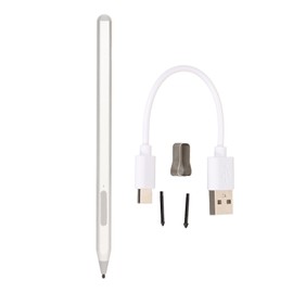 For Pro 3 Stylus Magnetic 4096 Pressure MPP2.0 Shortcut Keys Palm Rejection Smart Pen for Pro 4 5 6 7 X 8 Book 1 2 3 Silver Color