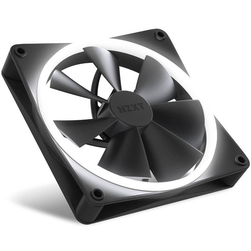NZXT F140 RGB Fans - RF-R14DF-B1 - Advanced RGB Lighting