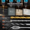 101-Piece Multipurpose Drill and Driver Bit Set Screwdriver Bit Set