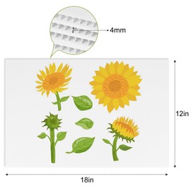 Newflager 10 Pack 18' x 12' White Corrugated Plastic Sign Blank Board Double Sided for Garage Sale, Rent, Birthday Party, Guidepost Decorations