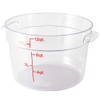 Restaurantware Met Lux 12 Quart Food Storage Container, 1 Round