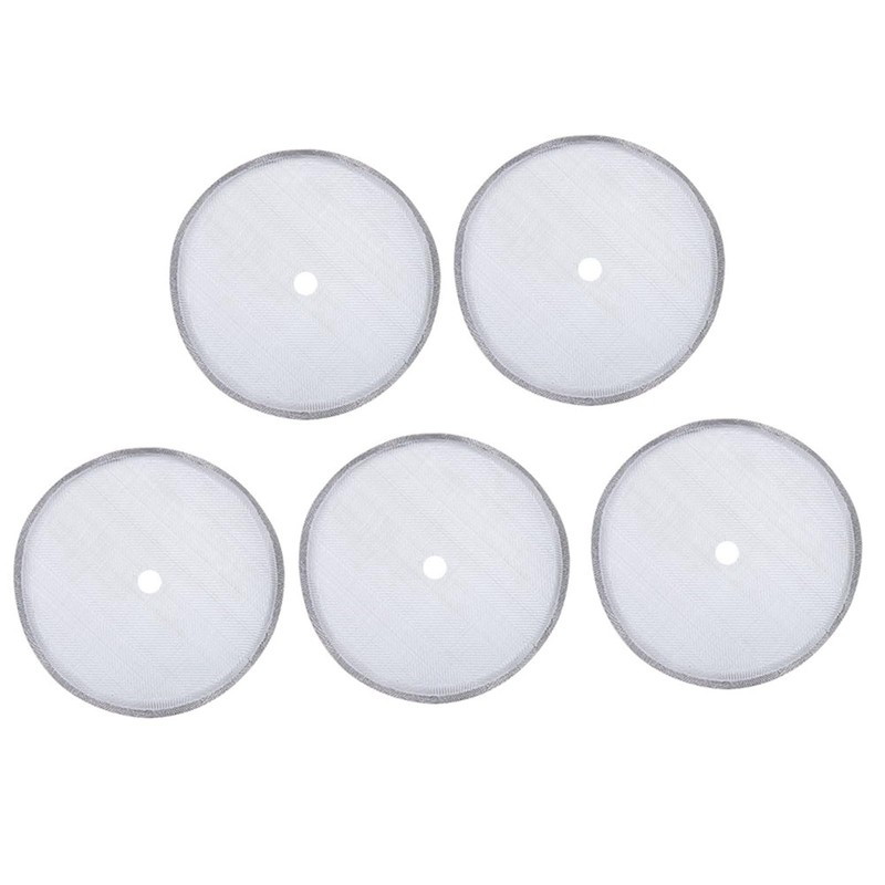 Akozon 5-Piece Set Stainless Steel Coffee Filters - Suitable for