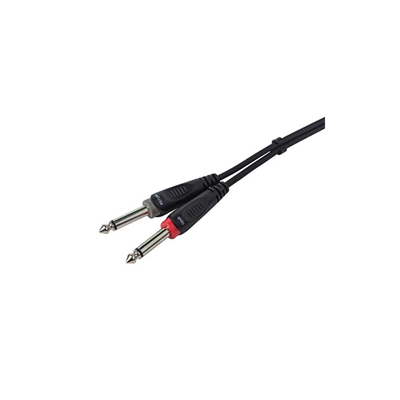 Monoprice - Cable de inserción TRS macho de 1/4 de