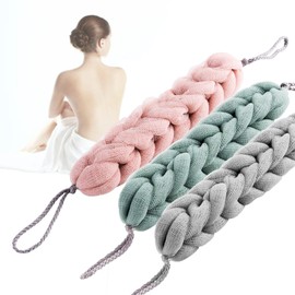 Osuter 3 x Bath Sponge Massage Sponge Shower Sponge Soft Shower Sponge Practical for Women Men Exfoliating Skin Cleaning Accessories