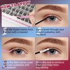 Mayhug Wispy Lash Clusters Kit Natural Lash Extensions DIY Cluster