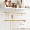 Wall Hanging Jewelry Organizer: 12.6'' Necklace Holder for Earring, Bracelet,