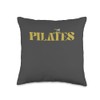 Cute Pilates Reformer Pilates Reformed Mustard Throw Pillow