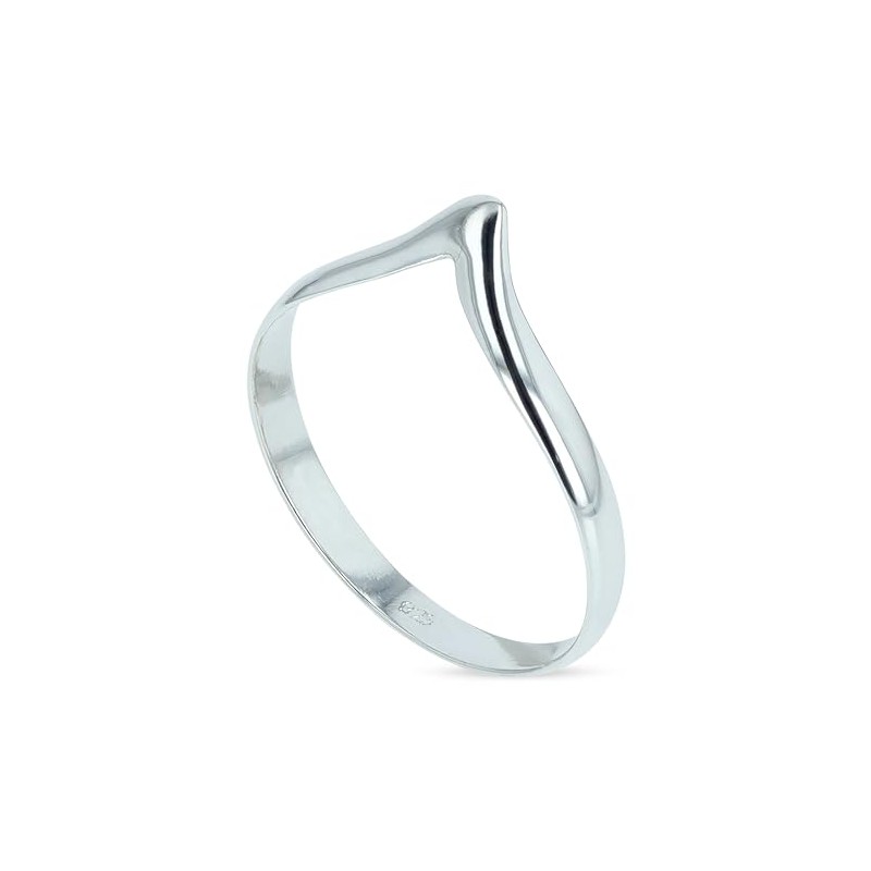 Solid 925 sterling silver rings available in 20 different sizes