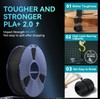 PLA+ 2.0, Upgraded PLA+(PLA Plus), 3D Printer Filament 1KG:_PLA+ 2.0