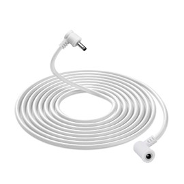 Prestantious 12FT DC Extension Cord for Ring Solar Panel, Compatible with Super Solar Panel, 3.5mm DC Adapter Extension Cord, 1-Pack