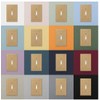 Amerelle 57RBZ Bethany Wallplate, 1 Rocker, Cast Metal, Brushed Bronze,
