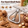 Manual Nut Cracker for Walnuts & Macadamia Nuts – Stainless