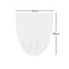 Cadine 6 Litre Bin Bags Small with Plastic, Transparent, Pack