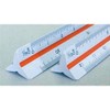Triangular Scale (For Architects) 5.9 inches (15 cm), Pocket Type,