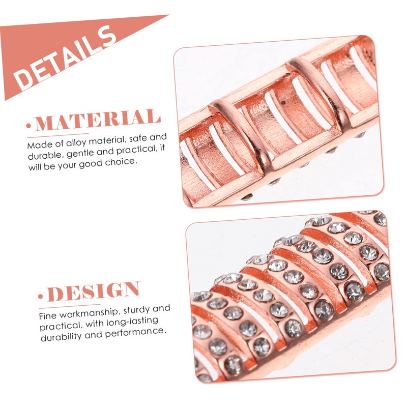 Gatuida 10pcs Decorative Watchband Connectors Watch Accessories for Easy Install