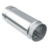 Evecad 4 Inch Round Dryer Duct, Straight Rigid Galvanized Steel
