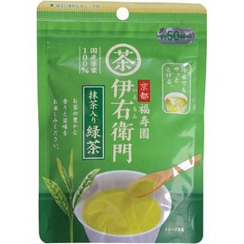 Uji no Tsuyushicha Iemon Instant Green Tea with Matcha, 1.4 oz (40 g) x 3