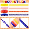 Suncalla 24 Pcs Blue Gold Ring Silicone Bracelets Gifts Video