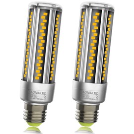 HAONIULED HAONIULED E27 LED Birne, 20W 2500 Lumen LED E27 Glhbirne Mais, ersetzt 200W Lampe Glhlampe, Leuchtmittel E27, 3000K Warmwei? LED E27 Maiskolben lampen, 360 Energiesparlampe, 2er Pack
