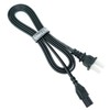 MaxLLTo Replacement Power Cord 6ft Extra Long Black 2 Prong