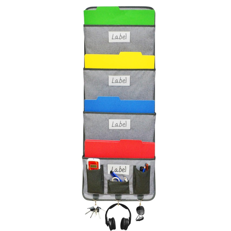 CaiYuanGJ Hanging Organiser Office Folder for Wall, Hanging Wall Folder,
