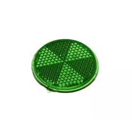 F&R MIRROR REFLECTOR FOR DIAMOND, RECTANGLE, V CLASSIC MIRRORS 42MM IN GREEN.