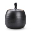 NCQIXIAO Retro Kitchen Canisters Ceramic Food Storage Jar Roud Shape