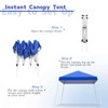 Oneofics Canopy Tent, 10X10 FT Pop Up Canopy Outdoor Instant