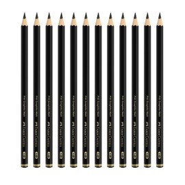 FABER-CASTELL Pitt Graphite 205237 Pencils Set Matte 12 Drawing Pencils 14B Hardness