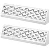 Landhoow 2 Pack 18 Inch Baseboard Register Diffuser, Vent Covers